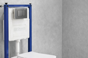 Cistern + Square Toilet